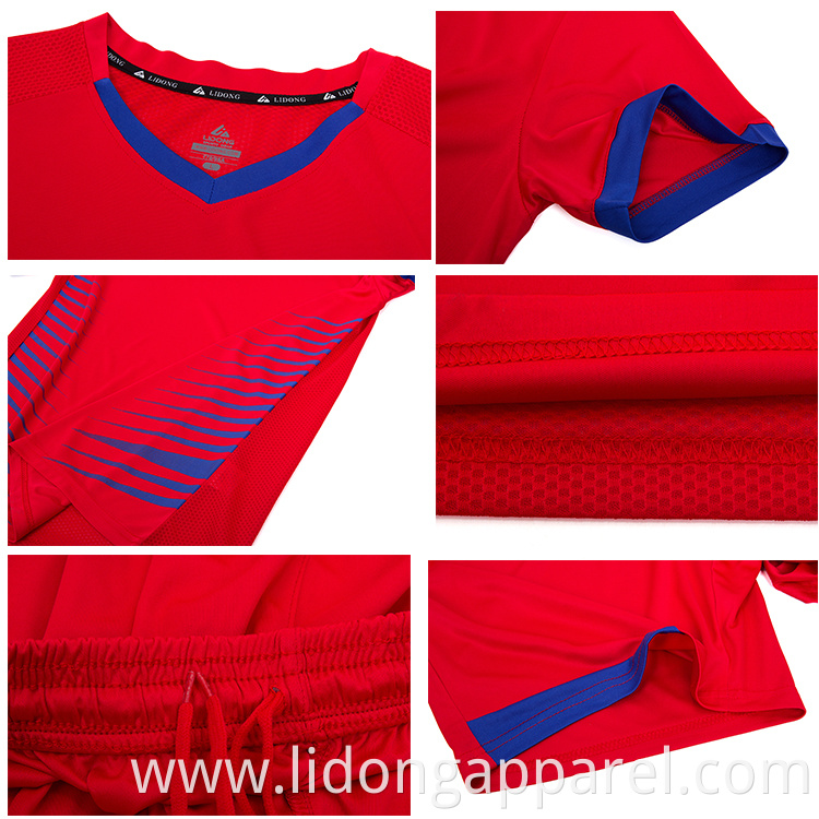 Wholesale Inexpensive Soccer Jersey Set Full Soccer Uniform